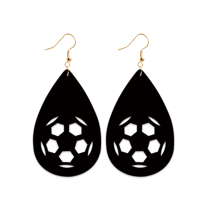 Wholesale 2pairs/pack Leather Fashion Earrings